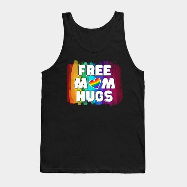 Free Mom Hugs LGBTQ Pride Tank Top by DaniGirls